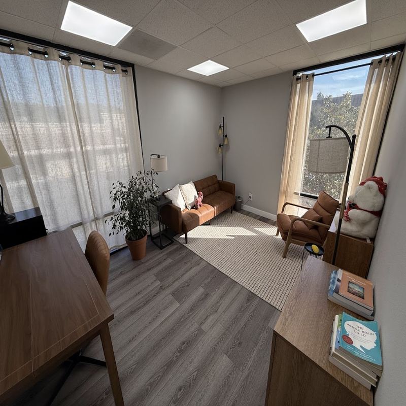 The Brighter Future office reception area